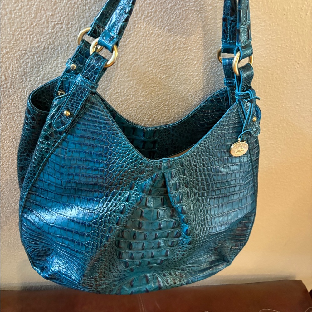 Brahmin Teal Shoulder Bag